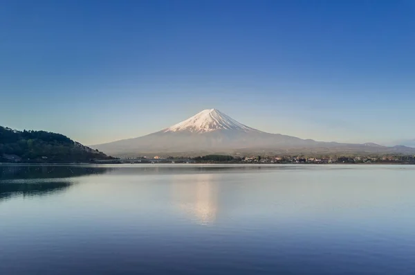 Montanha Fuji, Lago Kawaguchiko Yamanashi Japão — Fotografia de Stock