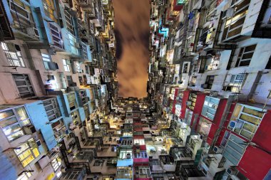Quarry Bay yüksek doğmak konut Hong Kong Çin