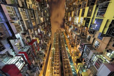 Quarry Bay yüksek doğmak konut Hong Kong Çin
