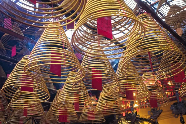 Man Mo Temple, the famous Taoist temple in Hong Kong — Stock Photo, Image