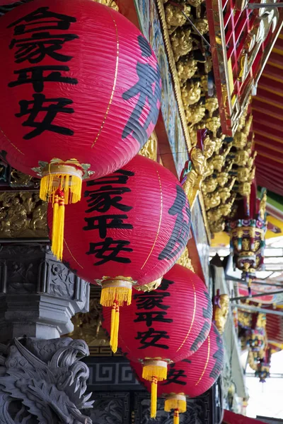 Zizhu Temple or Purple Bamboo Temple Kaohsiung Taiwan, ROC — Stock Photo, Image