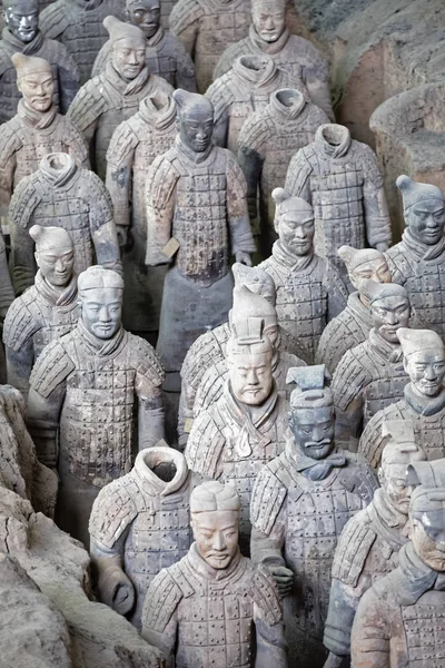World famous Terracotta Army located in Xian China Royalty Free Stock Images