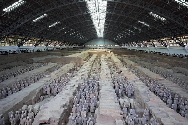 World famous Terracotta Army located in Xian China — Stock Image World famous Terracotta Army located in Xian China Stock Photo