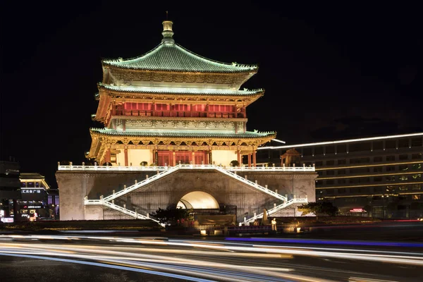 Çan kulesi, şehir merkezine Xi'an, Çin kalbinde yer alan Xi'an,