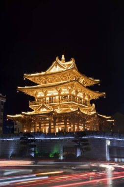 Guilin kule Guilin Çin şehir merkezinde bulunan