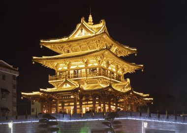 Guilin kule Guilin Çin şehir merkezinde bulunan