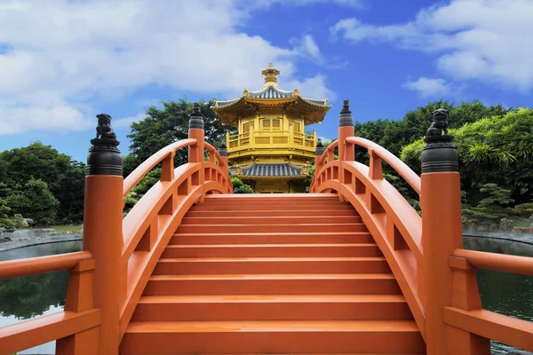 Paviljoen van Absolute perfectie In Nan Lian Tuin, Hong Kong — Stockfoto