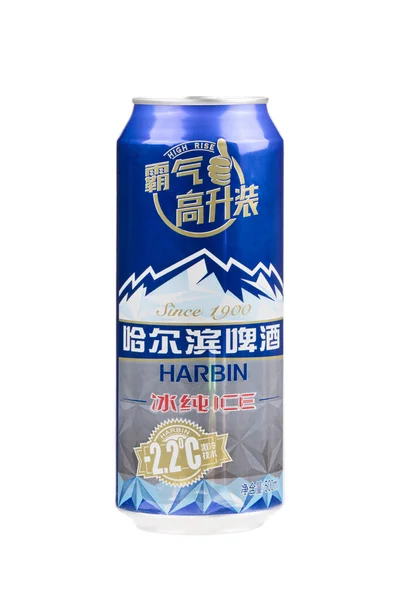 Guilin Chine Avril 2020 Harbin Beer Est Une Bière Lager — Photo