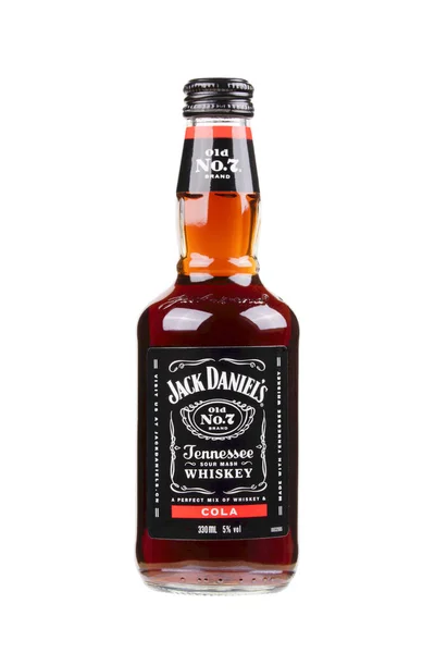 Guilin Chine Mai 2020 Bouteille Whisky Jack Daniel Whiskey Cola — Photo