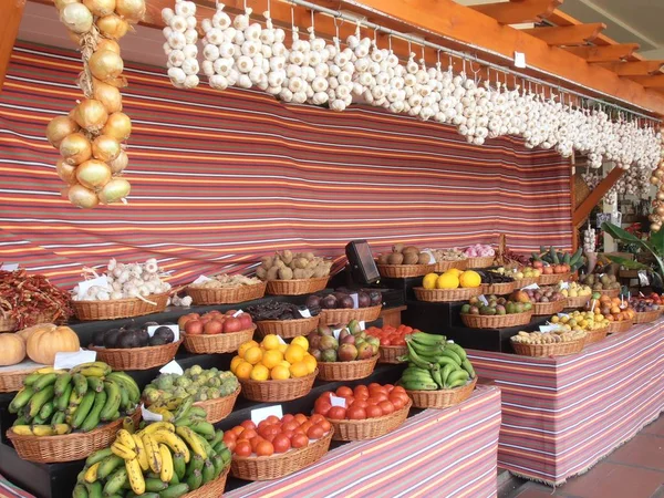 Mercado en Funchal —  Fotos de Stock