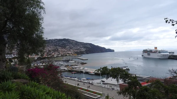 De hoofdstad Funchal Madeira — Stockfoto