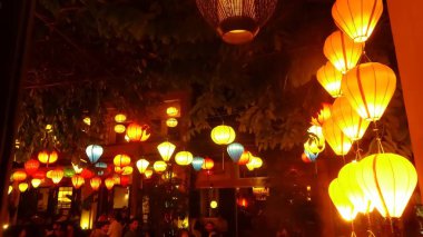 Hoi fenerler Vietnam bir şehir