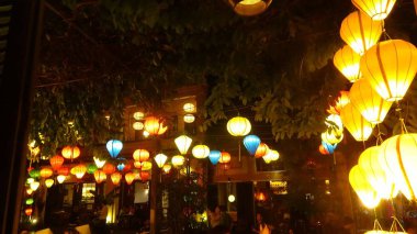 Hoi fenerler Vietnam bir şehir