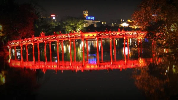 Ponte Hanói Vietnã — Fotografia de Stock
