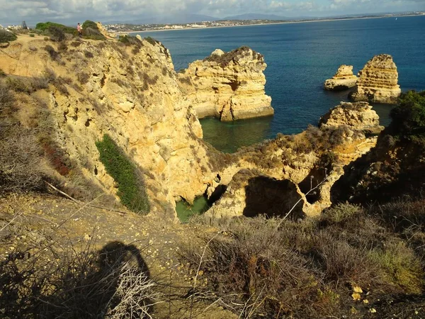 Algarve Bij Lagos Portugal — Stockfoto