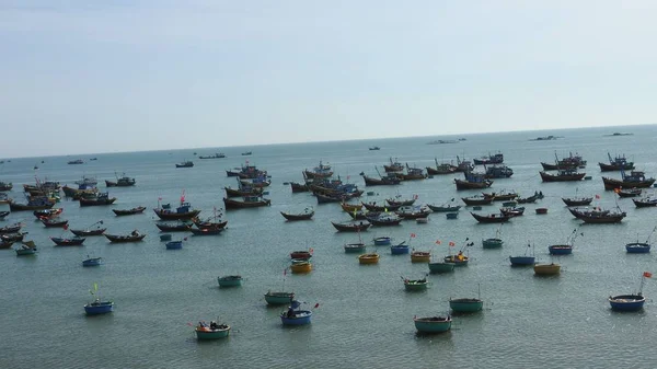 Barcos Pesca Praia Vietnã — Fotografia de Stock