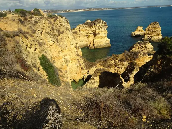 Algarve Bei Lagos Portugal — Stockfoto