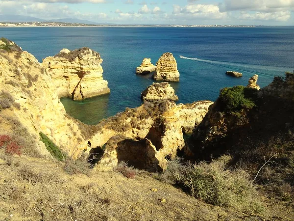 Algarve Bij Lagos Portugal — Stockfoto