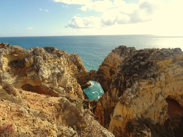 Algarve Στο Λάγος Πορτογαλία — Φωτογραφία Αρχείου