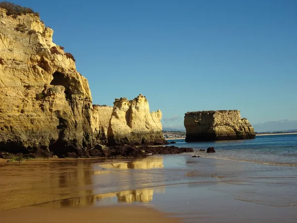 Algarve Bij Lagos Portugal — Stockfoto