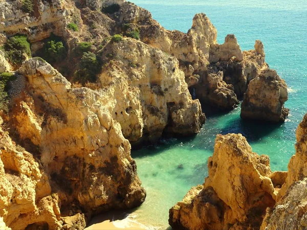 Algarve Bij Lagos Portugal — Stockfoto