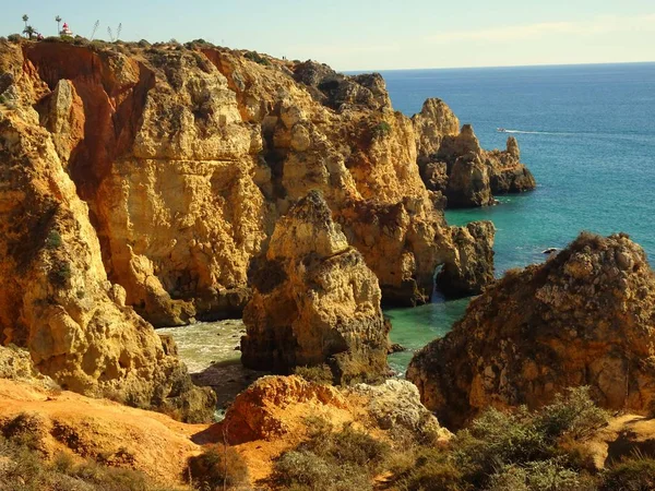 Algarve Bij Lagos Portugal — Stockfoto