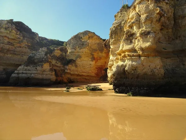 Algarve Bij Lagos Portugal — Stockfoto