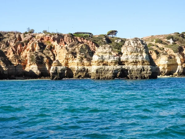 Algarve Bij Lagos Portugal — Stockfoto