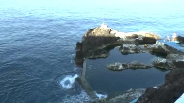 Madeira kıyı manzara