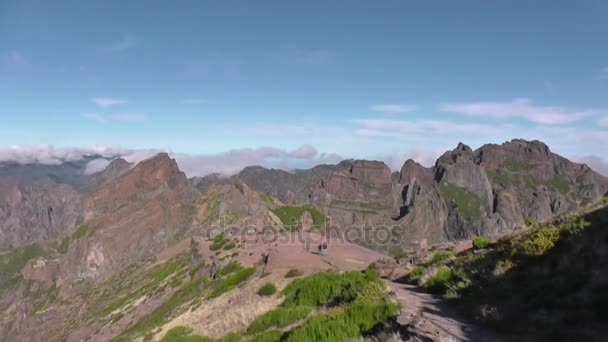 Paisagem Montanhosa Madeira — Vídeo de Stock