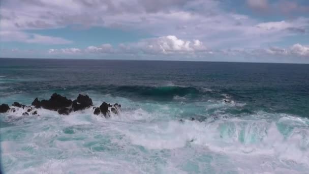 Madeira Daki Porto Moniz — Stok video