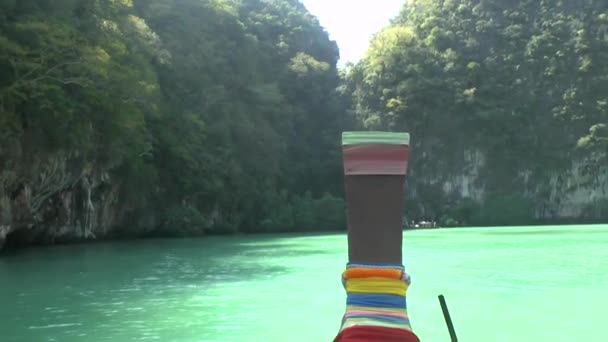 Strand Von Krabi Thailand — Stockvideo