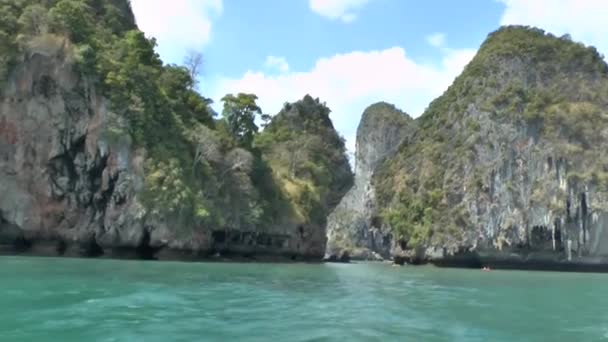 Praia Krabi Tailândia — Vídeo de Stock