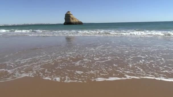 Algarve Bij Lagos Portugal — Stockvideo