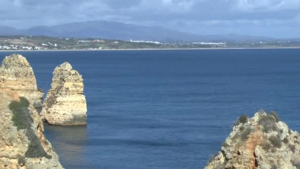 Lagos Portekiz Algarve — Stok video