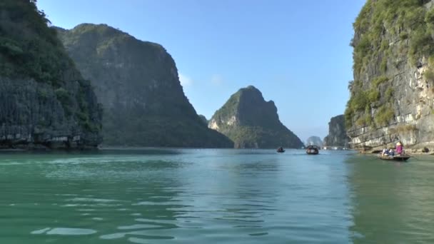 Zatoka Halong Wietnamie — Wideo stockowe