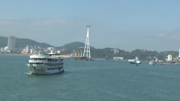 Halong Κόλπο Στο Βιετνάμ — Αρχείο Βίντεο