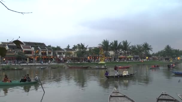 Hoi Eine Stadt Der Laternen Vietnam — Stockvideo