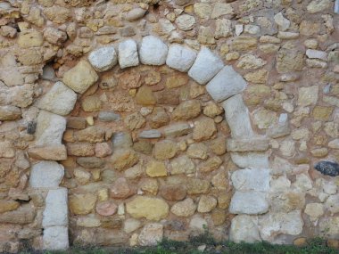 Doğal taş duvar eski