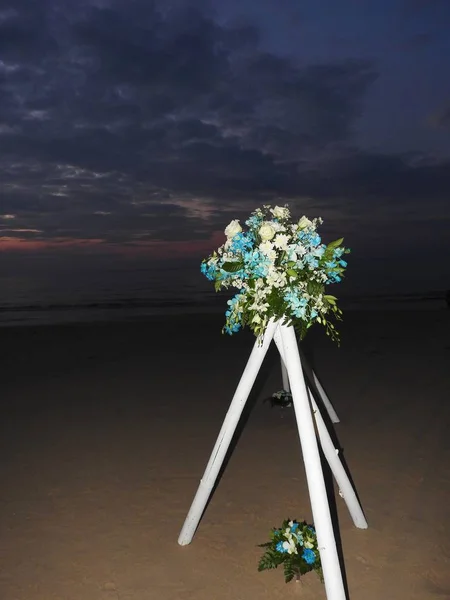 Весілля Піщаному Пляжі Khao Lak — стокове фото