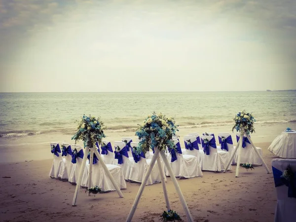 Matrimonio Sulla Spiaggia Sabbiosa Khao Lak — Foto Stock