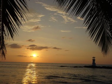 Khao Lak Tayland at güzel kumlu plaj