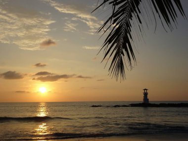 Khao Lak Tayland at güzel kumlu plaj