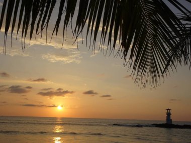 Khao Lak Tayland at güzel kumlu plaj