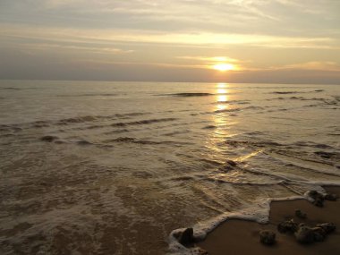 Khao Lak Tayland at güzel kumlu plaj