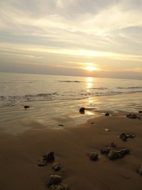 Khao Lak Tayland at güzel kumlu plaj