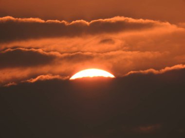 Sunset beach Khao Lak Tayland at