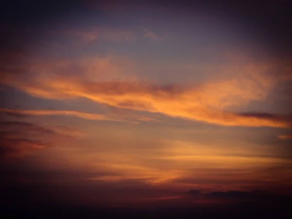 Sunset Beach Khao Lak Thailand — Stock Photo, Image