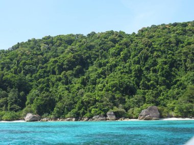 Similan Adası bir rüya Anderman Gölü Tayland