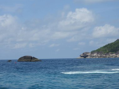 Similan Adası bir rüya Anderman Gölü Tayland